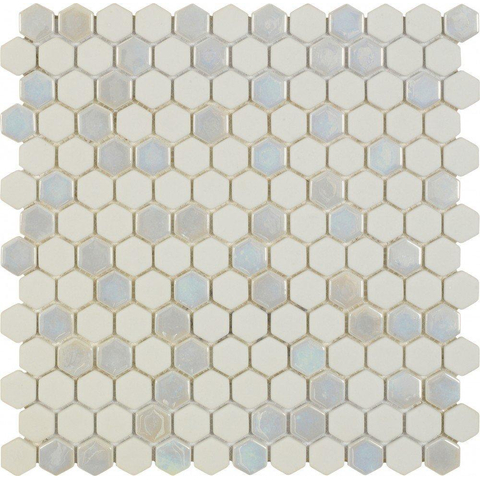 Ceralto Divaro Facet Mosaïque - 29,7x30,1cm - 6,0mm - Blanc - par pièce SW798678