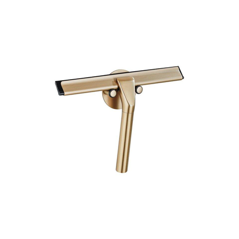 Fortifura Calvi accessoireset - glaswisser - zeepdispenser - handdoekhaak - geborsteld messing (goud) SW1441943
