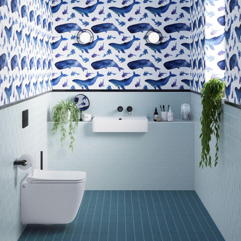 Crosswater MPRO Toiletrolhouder - mat zwart SW916876