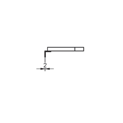 Saniclass Prime Éclairage pour armoire miroir - 30cm - applique SW876987