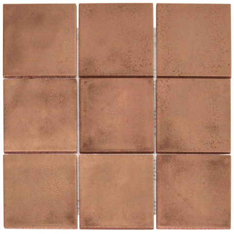 The Mosaic Factory Kasba mosaïque - 30x30cm - 6.5mm - carré - R10 - terra mat SW798760