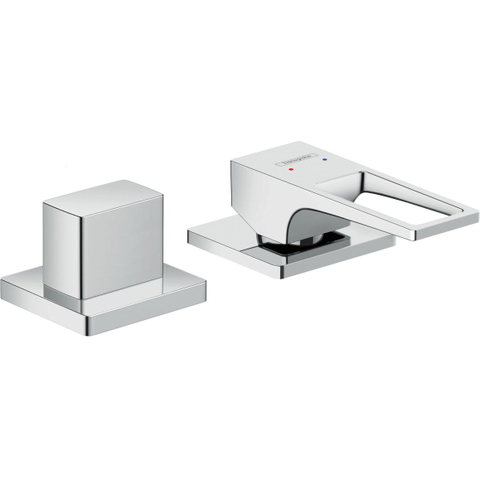 Hansgrohe Metropol 2-gats badrandcombinatie - met beugelgreep - hoogglans chroom SW99891