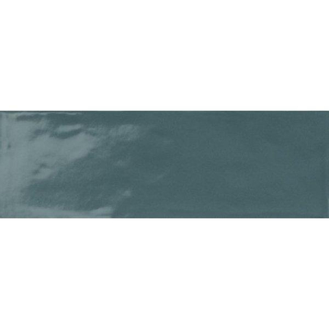 ÉCHANTILLON Ceralto Taverno Tone Carreau mural 10x30cm 7.5mm pâte blanche Bleu SW914197