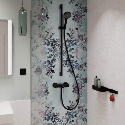 Hansgrohe Activera Select S set de douche - 90cm - noir mat SW1566694