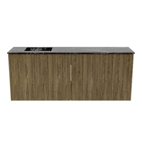 Mondiaz JOYA-DLUX 100cm toiletmeubel - kleur Dusk - Wastafel FAYE positie Links 1 kraangat kleur Lava. SW1423256
