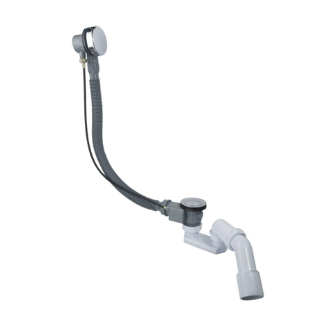 Fortifura Calvi Badafvoercombinatie - draaibediening - chroom OUTLETSTORE STORE29577