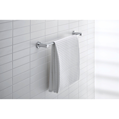Duravit D-code Handdoekhouder - 60cm - hoogglans chroom GA49409