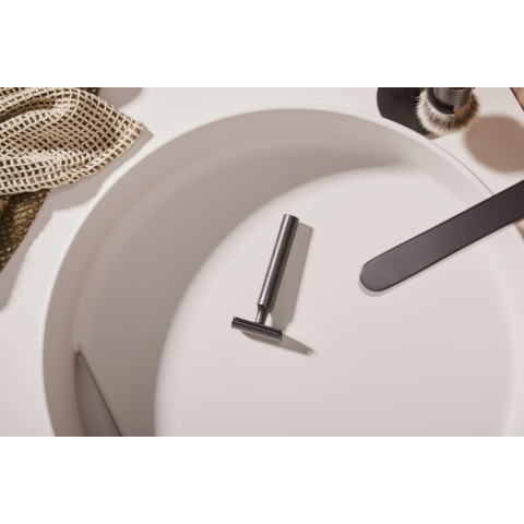 Hansgrohe Xuniva Waskom - 40x40cm - rond - zonder kraangat - zonder overloop - zand matt beige SW1413523