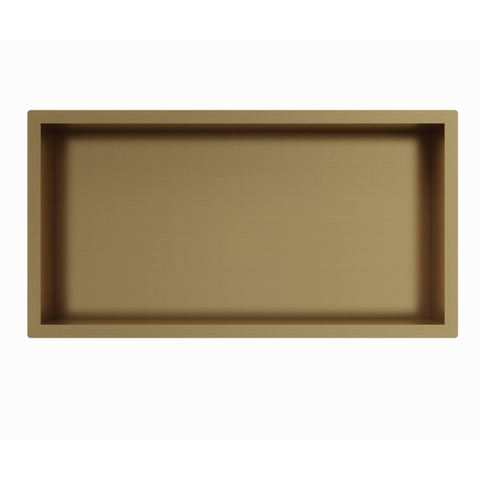 Fortifura Galeria Inbouwnis - 30x60x7cm - PVD - geborsteld messing (goud) SW809410