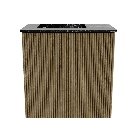 Mondiaz JOYA-DLUX Meuble de toilette 40cm - couleur Dusk - Vasque FAYE position Gauche 1 trou de robinet couleur Lava SW1423207