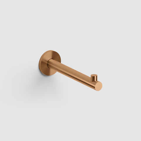 Clou Kaldur porte-rouleau de papier toilette droit bronze brossé PVD SW917297