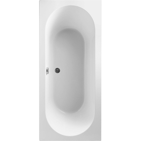Villeroy & Boch O.novo kunststof duobad acryl rechthoekig - 190x90x50cm - zonder poten - glans wit 0930608