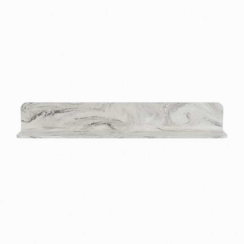 Mondiaz SPOT spiegel – Ø80 cm – met planchet – Glace (grijs marmer) SW1212703