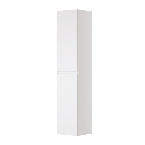 INK Armoire de salle de bains - 35x35x170cm - 2 portes - ouverture à gauche et à droite - sans poignées - MDF laqué blanc mat SW373929