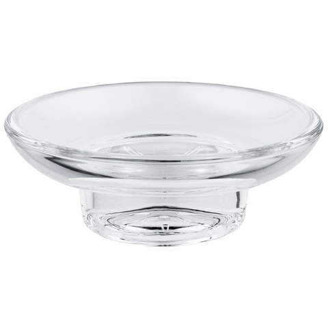 GROHE Essentials Porte-savon - 11x3.9cm - rond - transparent 0438133