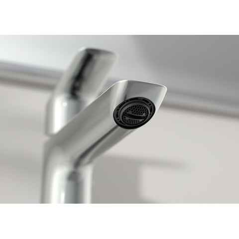 Hansgrohe Logis Eengreepswastafelmengkraan - 110 Fine - met lediging - met trekstang - hoogglans chroom SW651360