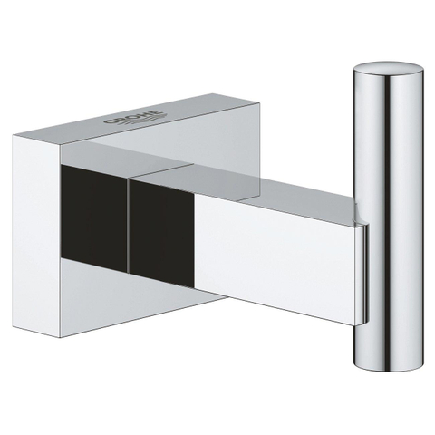 GROHE Essentials Cube crochet de serviette - carré - chrome 0438167