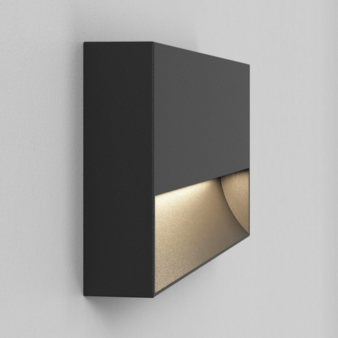Astro Mori Applique murale d'extérieur - 25 cm - LED - 3000K/4000K - noir SW1247806