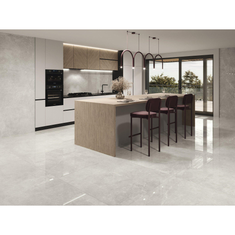 SAMPLE Terravito Unicoa wand- en vloertegel - 120x60cm - 9mm - gerectificeerd - Licht Grijs SW1221638