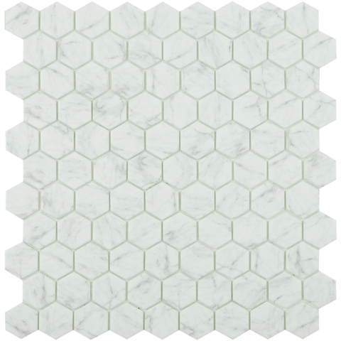Terravito Fiesole carreau mural - 3,5x3,5cm - carré - 5mm - mosaïque - statuario SW727431
