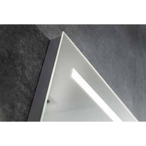 Plieger spiegel 150x60cm met geïntegreerde LED verlichting horizontaal 0800248
