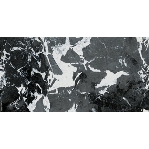 Ceralto Marvella Marble Carreau de sol - 60X120 - 6.5mm - mat - noir SW1578870