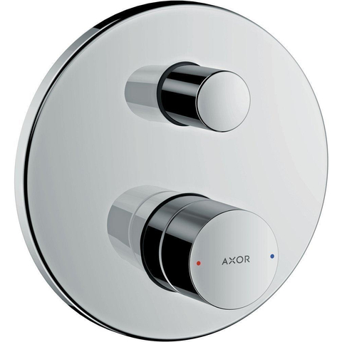 Axor Uno 3 garniture de finition pour robinet de baignoire avec poignée Zero et combinaison de sécurité chrome SW99592