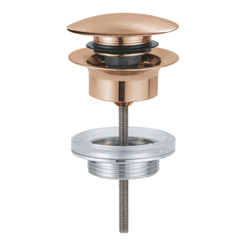 Grohe Afvoergarnituur - push-open - brushed warm sunset (koper) SW236988