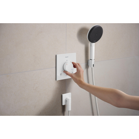 Hansgrohe Raindance alive Handdouche 125 - 3jet - ecosmart+ - mat wit SW1388122