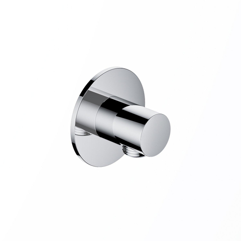 Hotbath Ace Wanduitlaat - rond - hoogglans chroom SW1119270