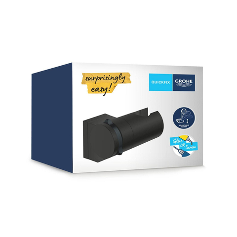 Grohe Vitalio Handdouchehouder - verstelbaar - matte black (mat zwart) SW1126488