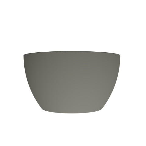 Arcqua Olivia Waskom - 22x22cm - rond - opbouw - mat beton SW1447197