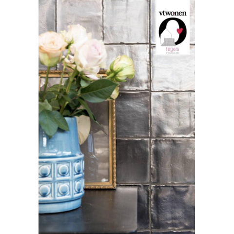 Vtwonen Villa Carrelage mural 13x13cm 8mm éclat blanc Platinum SW360046
