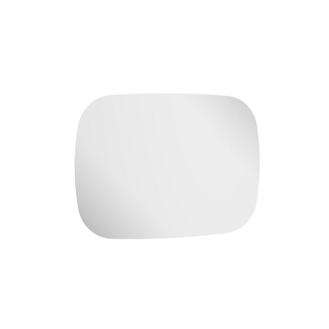 Crosswater Artist Spiegel - 70x50cm - LED - rechthoek afgeronde hoeken - zilver SW1026385