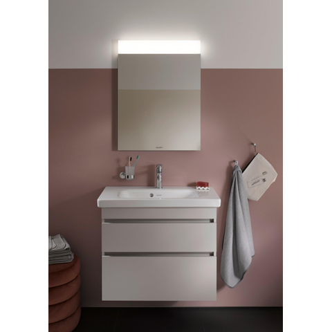 Duravit Durastyle Meubelwastafel - 80x48cm - met 1 kraangat - met overloop - wit SW54145