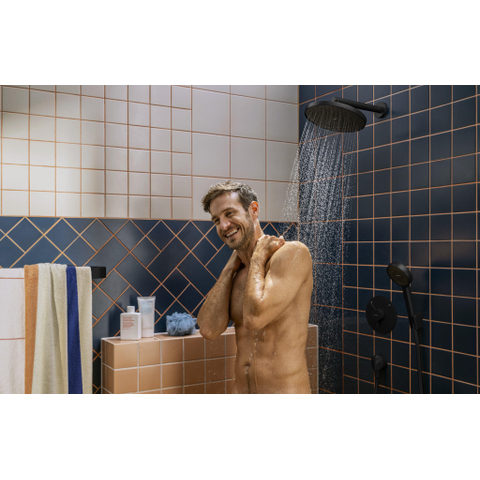 Hansgrohe Activera S - 240 - hoofddouche - 1jet - ecosmart+ - mat zwart SW1387837