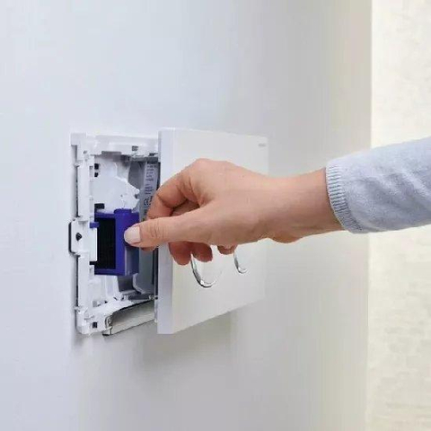 Geberit Duofresh geurmodule automatische activering - voor Sigma12cm - hoogglans chroom SW730460