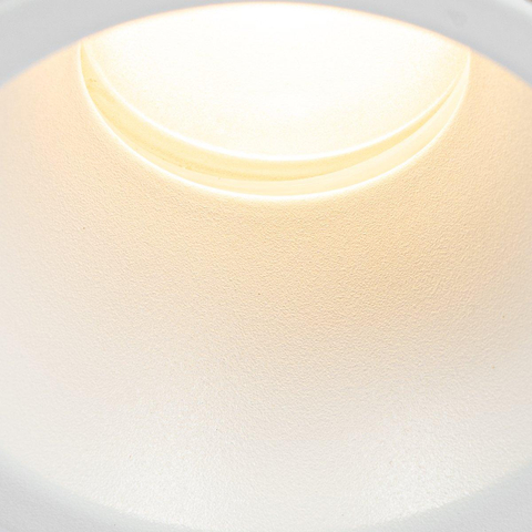 QAZQA Dept Spot encastré - 7.8x7.8x6.5cm - dimmable - IP44 - blanc mat SW1187251