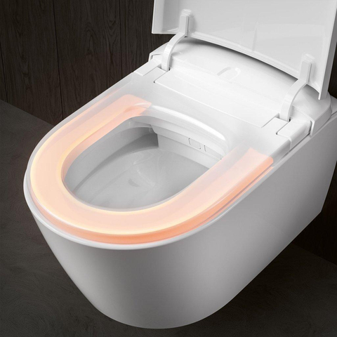Villeroy & Boch Viclean douche wc - 61.2cm directflush CeramicPlus - spoelrandloos - White Alpine (glans wit) SW1387159