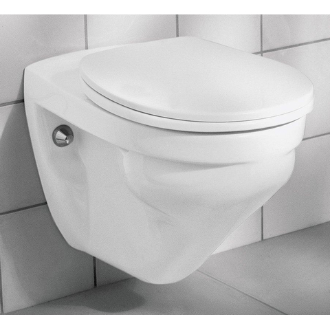 Villeroy & Boch O.novo /omnia classic closetzitting - met deksel - White Alpine (glans wit) 0102816
