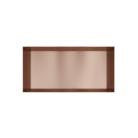 Hotbath &MORE Inbouwbox of inbouwnis - 30x60x10 - frameless - PVD - geborsteld koper SW1246575