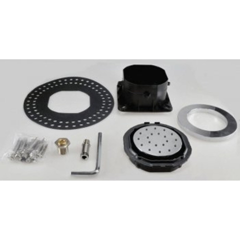Xellanz zijdouche - 5cm - rond - inbouw - chroom SW10529