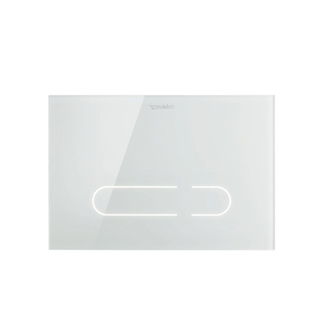 Duravit Durasystem Elektronische bedieningsplaat - voor wc's A2 - 230x10x157 mm - glas/wit (wit) SW471544