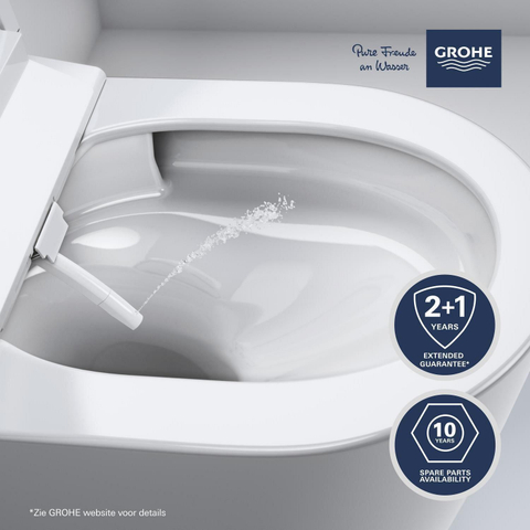 GROHE Sensia QuickFix douche-wc – set met Rapid SLX inbouwreservoir – glans wit SW1552888