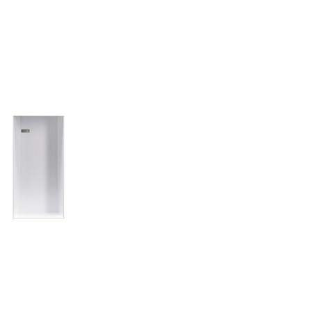 Looox Colour BoX niche encastrée - 15x30x10cm - acier inoxydable blanc mat GA48349