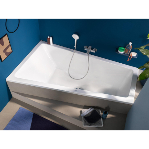 Duravit No.1 Inbouwbad 170x100/65cm acryl - glans wit SW723755