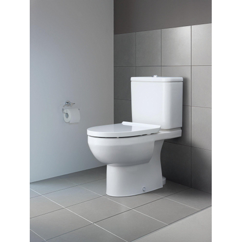 Duravit No.1 Durastyle reservoir - dualflush - 390x355x170mm - met binnenwerk - wit glans SW527840