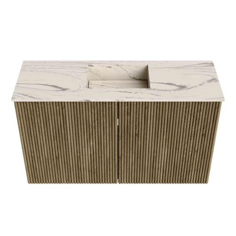 Mondiaz JOYA-DLUX 70cm toiletmeubel - kleur Dusk - Wastafel FAYE positie Midden Zonder kraangat kleur Nata. SW1425893