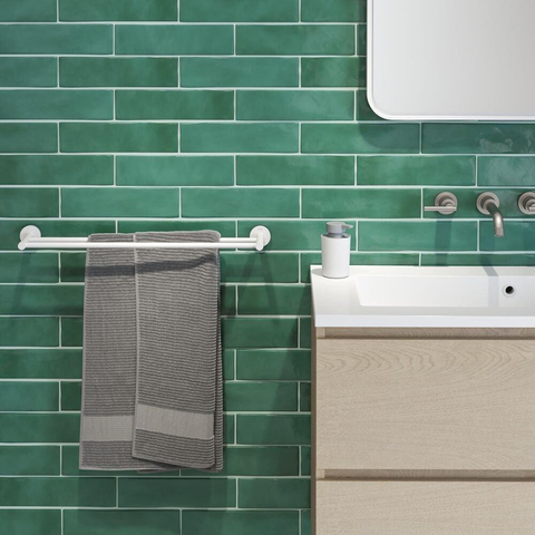 Tiger Urban Porte-serviettes double 60 cm Blanc SW877643
