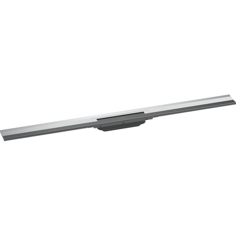 Hansgrohe RainDrain Flex Caniveau de douche - 100cm - raccourcissable - montage mural - chrome SW1590382